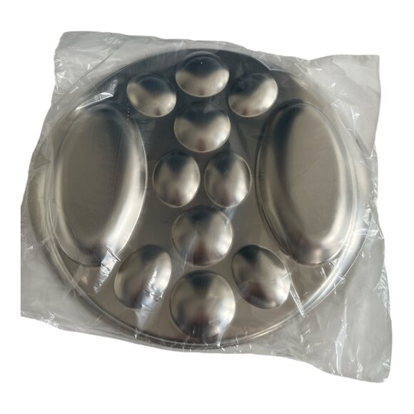 WMF Cromargan Stainless Steel Tomaten-Eierkabarett Egg Serving Platter – Made in - Picture 5 of 5